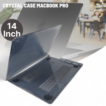PFHEU Crystal Case Pelindung Laptop Cover MacBook Pro M2 M3 M4