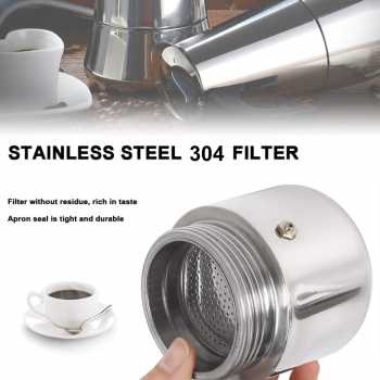 Gambar produk One Two Cups Moka Pot Espresso Coffee Maker Stovetop 9 Cup 450ml - Z21