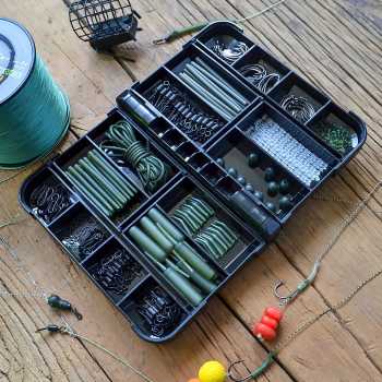 Gambar produk HIRISI Kotak Kail Pancing Fishing Tackle Box 16 Compartement - H016