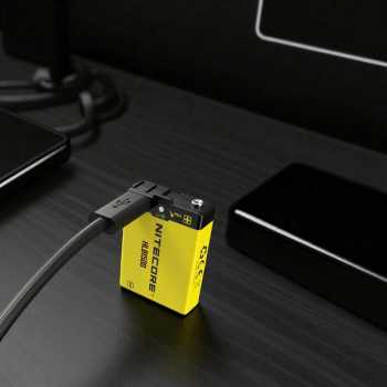 Gambar produk Nitecore Battery Pack Rechargeable USB C 1500mAh for UT27 HA23 UHE - HLB1500