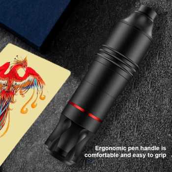 Gambar produk DragonHawk Tattoo Pen Stroke 3.5mm Aluminium Alloy 10000 RPM 10V - WQ090-15
