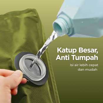 Gambar produk Sgreen Kantong Air Mandi Portable Large Opening Camping Shower Bag 20L - SG-01