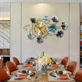 Gambar produk TaffHOME Jam Dinding Quartz Luxury European BAOCE Movement 6168 55cm - 25002
