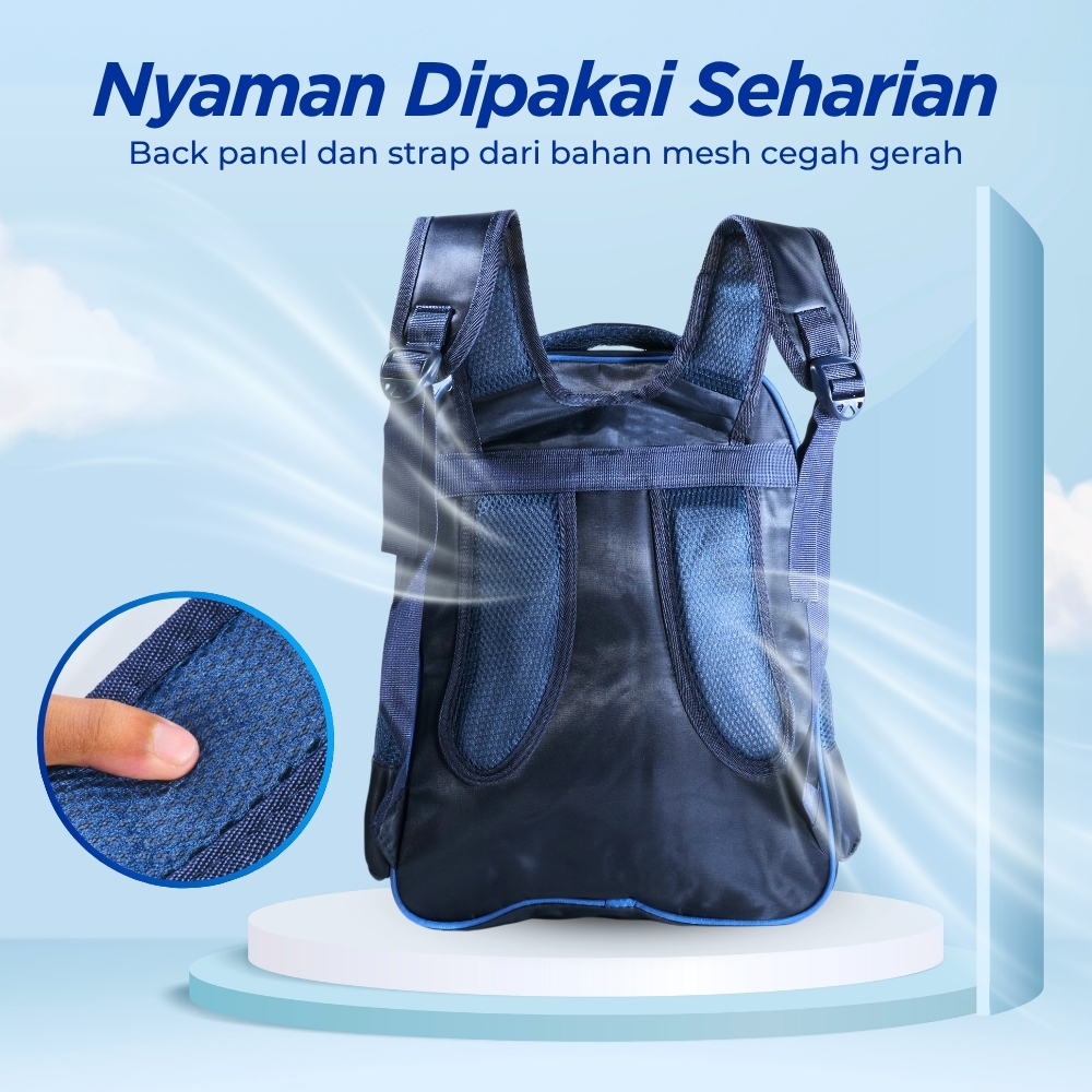 Gambar produk JINMA HONGJIA Tas Sekolah Anak Karakter Kartun Captain America S - KKH001