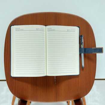 Gambar produk Toddi Buku Jurnal Leather Notebook Diary A5 80GSM 200 Halaman - TD663