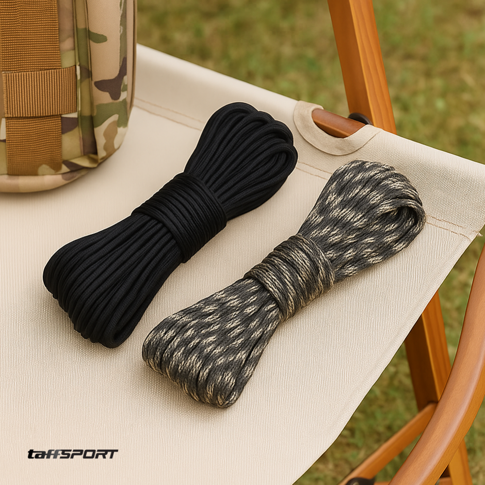 Gambar produk TaffSPORT Tali Paracord Tenda Camping Adventure 7 Core 4mm 31M - SS01