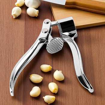 Gambar produk TaffHOME Penghancur Bawang Putih Stainless Steel Garlic Pressure - A42