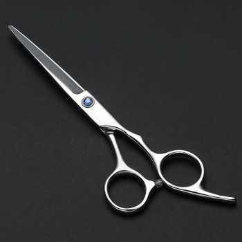 Gambar produk YUCH Gunting Rambut Lurus Sasak Oil Quenching Stainless Steel 4Cr13 Cutting Scissor - YC6