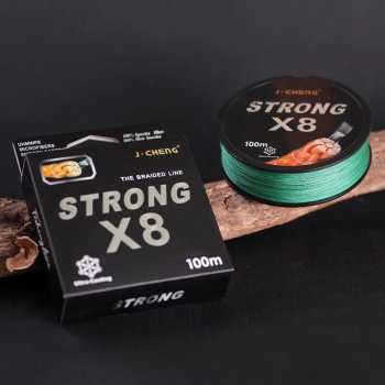 Gambar produk J-Cheng Senar Tali Pancing 8 Braided PE Fishing Line 100M 0.6 - JC4188