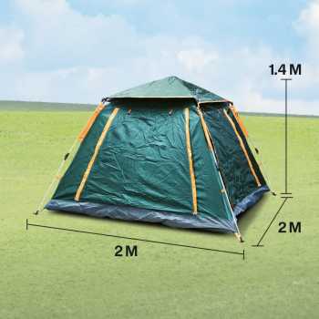 Gambar produk WolFAce Tenda Camping Lipat Otomatis 3-4 Orang Single Layer Waterproof - SMF828
