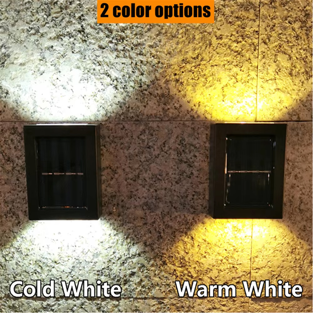 Gambar produk SoFlare Lampu Dinding Solar Outdoor Waterproof Warm White 2 LED - INU150
