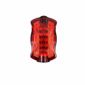Gambar produk Powerbeam Lampu Depan Belakang Sepeda 5 LED Waterproof 2 Mode - HB-618