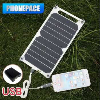 PHONEPACE Solar Panel Monocrystalline Modul DIY Power Bank USB 5V 6W - PP065