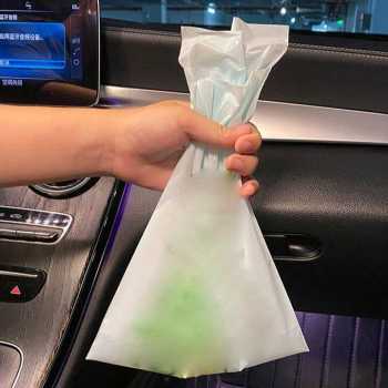 Gambar produk FENQUA Kantong Sampah Plastik Tempel Disposable Garbage Bag 30 PCS - FN-30