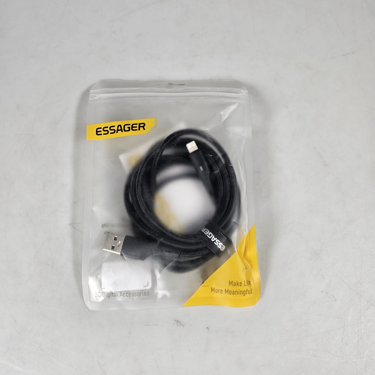 Gambar produk ESSAGER Kabel Data Lightning Multifungsi Fast Charging LED 2.4A 2M - ES-X13