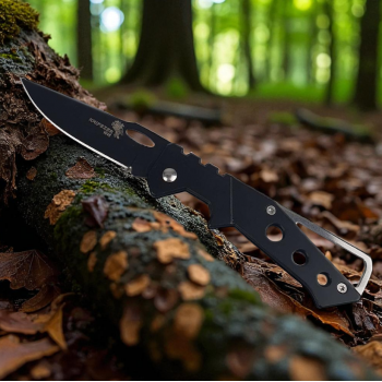 Gambar produk KNIFEZER Pisau Saku Lipat Mini Serbaguna Portable Knife Survival - W46