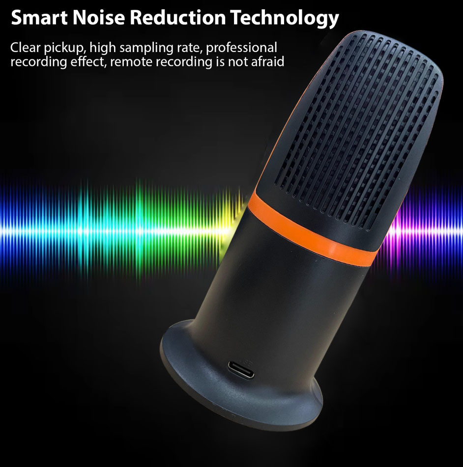 Gambar produk YOIS Mikrofon Kondenser Noise Reduction Professional Microphone Gaming - YP1