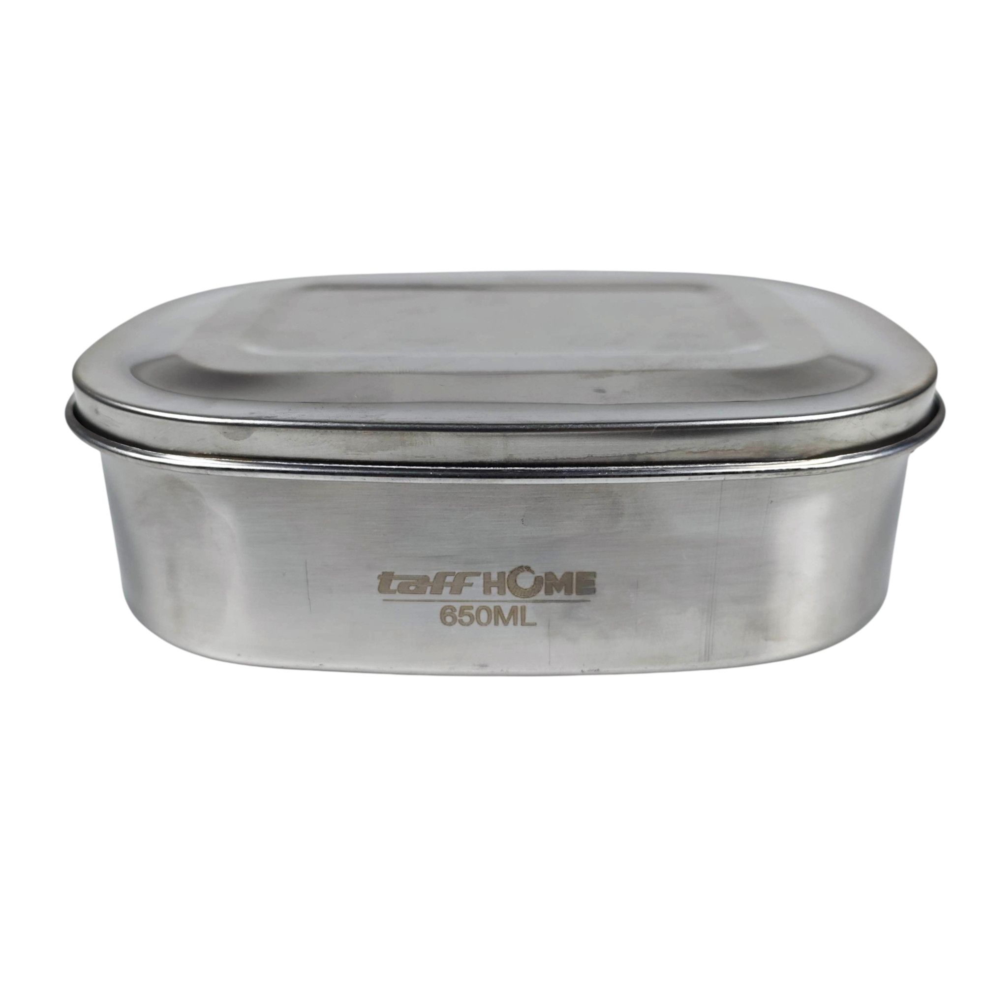 Gambar produk TaffHOME Kotak Makan Lunch Box Stainless Steel 410 650ml - HS410