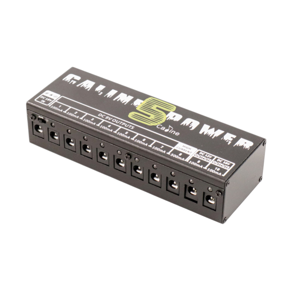Gambar produk Caline Power Supply 10 Isolated Output EU Adaptor Pedal Effect Gitar - CP-05