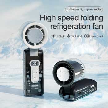 Gambar produk ManchiMi Kipas Angin Portable Handheld Pocket Fan 3600mAh 13000RPM - MM130
