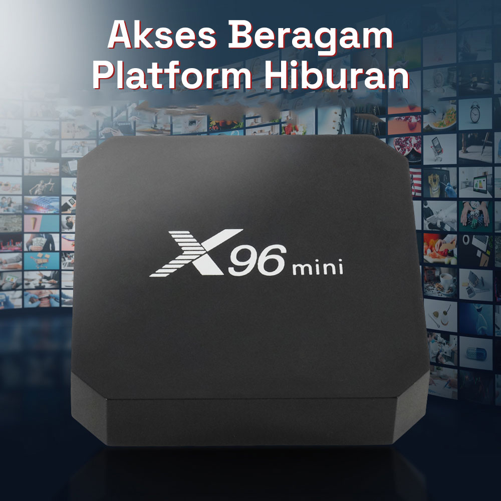 Gambar produk X96 Mini Smart TV Box Android 9.0 DDR3 1GB 8GB