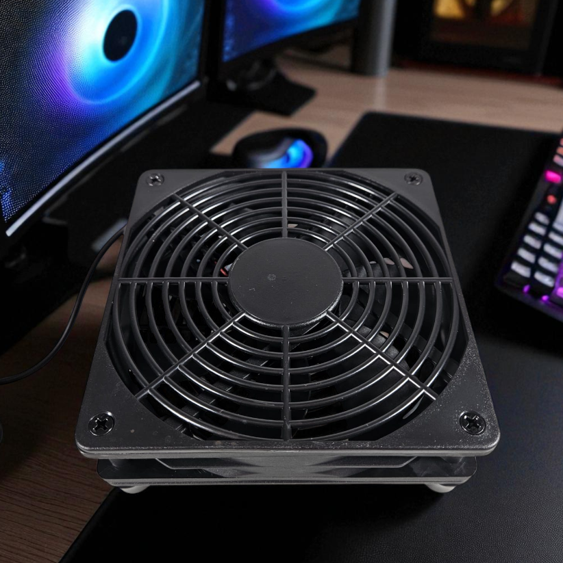 Gambar produk SXDOOL Router Fan Cooler Cooling Case DIY USB 120mm - SX120