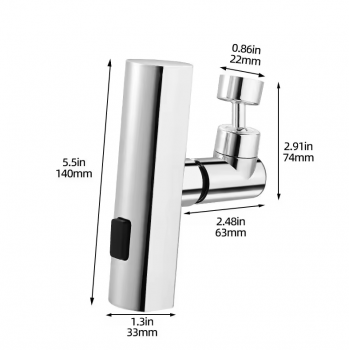 Gambar produk OLAF Keran Air Extender Faucet Water Outlet Universal 360 Degree - O2