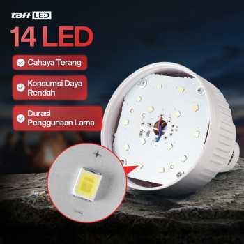 Gambar produk TaffLED Lampu LED Camping Gantung Waterproof Natural White 50W - V-50