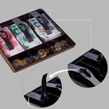Gambar produk FED Laci Uang Kasir 3 Sekat Plastik Coin Cash Drawer Tray - INU146