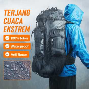 Gambar produk XIYAHU Tas Gunung Carrier Bag Travel Backpack Waterproof 90L - SIG3D