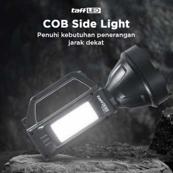 Gambar produk TaffLED Senter Portable Rechargeable LED dan COB 1200mAh - YD-899-7