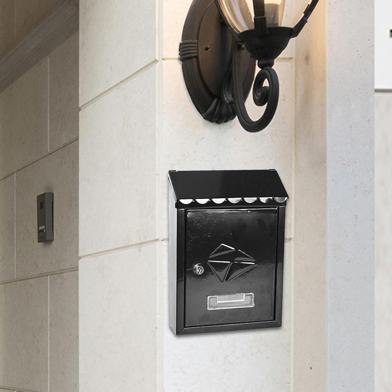 Gambar produk CUTICATE Kotak Surat Pos Metal Mailbox Wall Mounted 30x21.7x7cm - CT-30