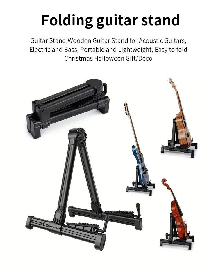 Gambar produk GUITA Stand Gitar Portable Foldable Guitar Holder - GT223