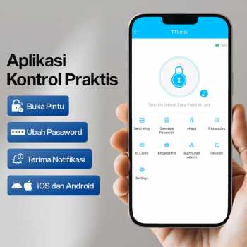 Gambar produk BILIXO Smart Door Lock TTLock App Password Card Key - N1