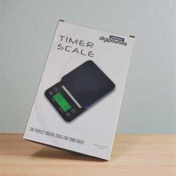 Gambar produk Taffware Digipounds Timbangan Kopi Digital Timer Coffee Scale 5kg 0.1g - MS-K07