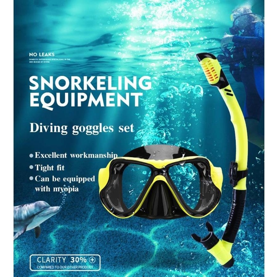 Gambar produk UVO Kacamata Selam Snorkeling Diving Googgles Anti Fog - U-88