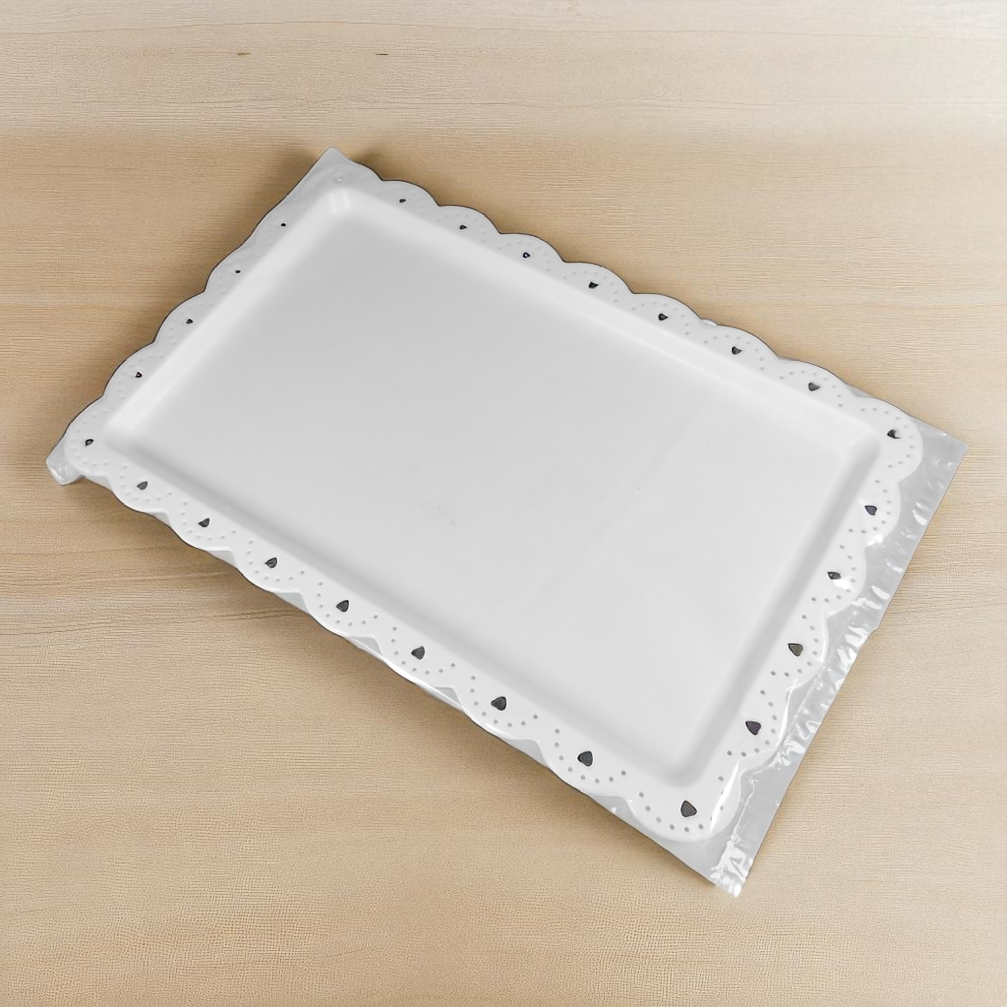 Gambar produk FMB Rak Baki Kue Multifunctional Plate Cake Dessert Display Tray - INU116