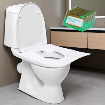 Gambar produk TaffHOME Cover Dudukan Toilet Disposable Seat Cover 5 Pack - IF1