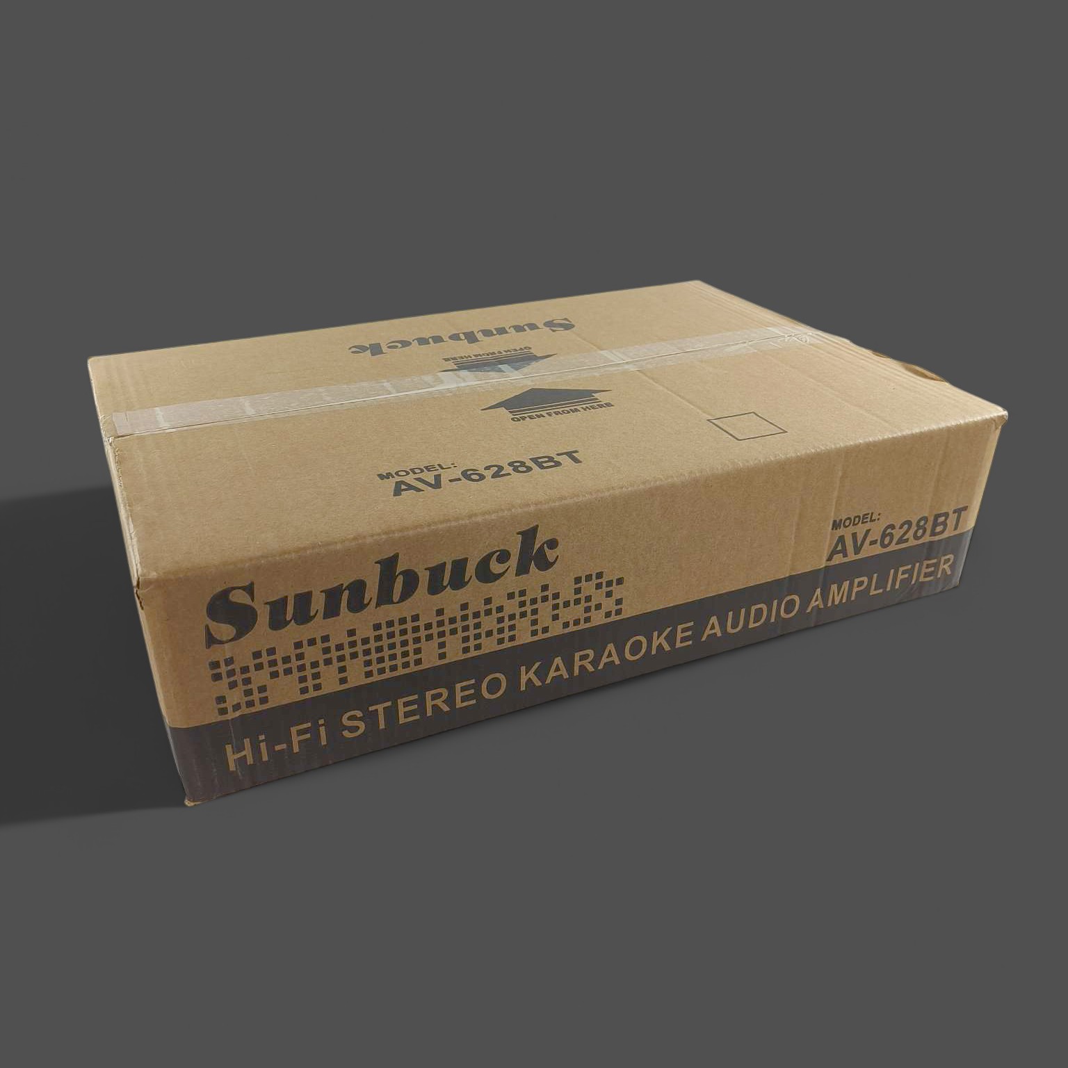 Gambar produk Sunbuck Audio Amplifier Bluetooth 5.0 Subwoofer FM 5 Ch Remote 2000W - AV-628BT