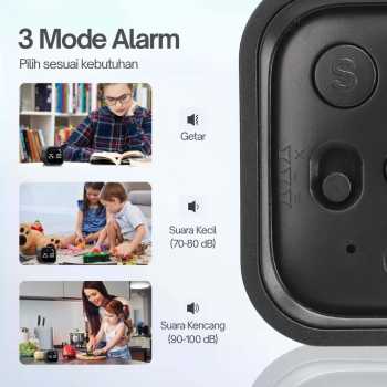 Gambar produk F4 Timer Masak Dapur Digital LED Gravity Sensor Kitchen Countdown - F4283