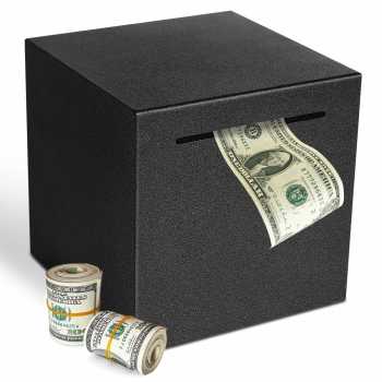 Gambar produk Groovy Celengan Stainless Steel Piggy Bank Coin Money Saving Box 12cm - QH-026
