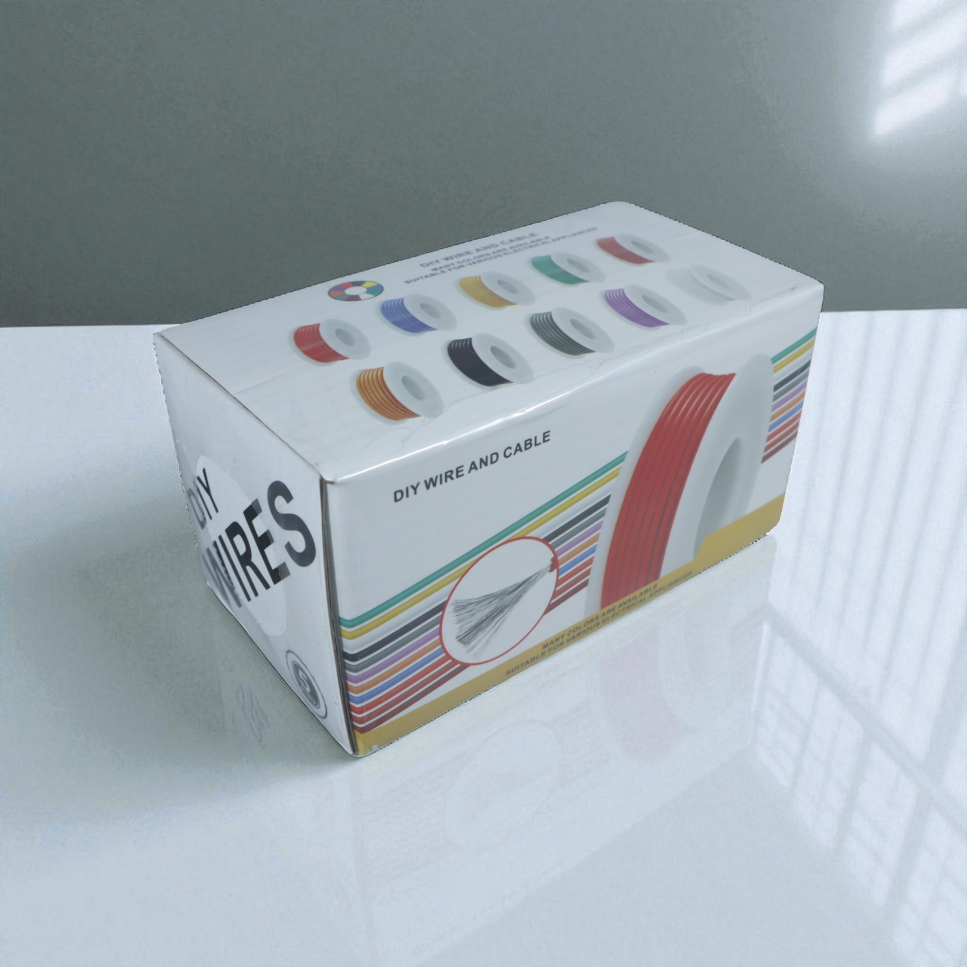Gambar produk MUCG Kabel AWG22 Silicone Extra Soft Temperature Resistant Wire 10M - MG-22