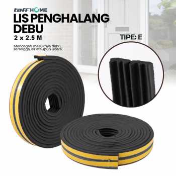 TaffHOME Lis Penghalang Debu Pintu Door Bottom Sealing Strips 2x2.5M - ESPV5