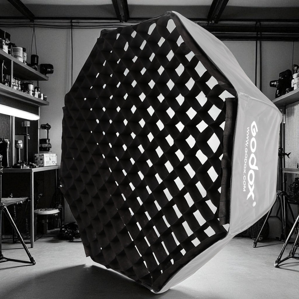 Gambar produk Octagonal Honeycomb Grid 120cm for Umbrella Softbox Reflector - 8K-120