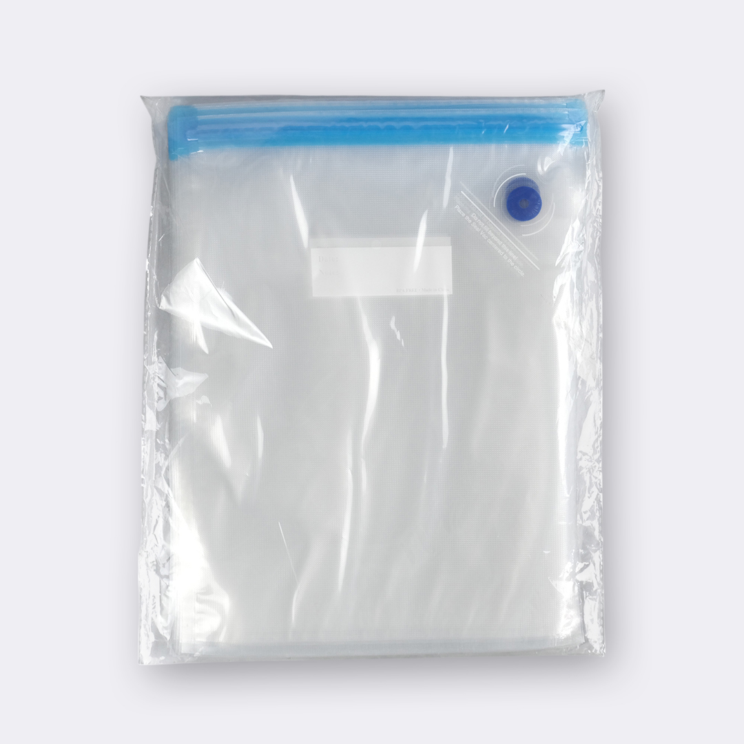 Gambar produk DMJ Plastik Vacuum Makanan Reusable Storage Bag BPA Free 10 PCS 26x34cm - D400