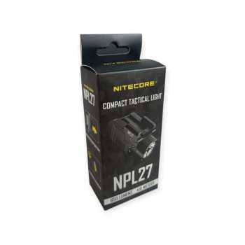 Gambar produk NITECORE Senter Pistol LED Weapon Attachment Tactical Light 650 Lumens - NPL27