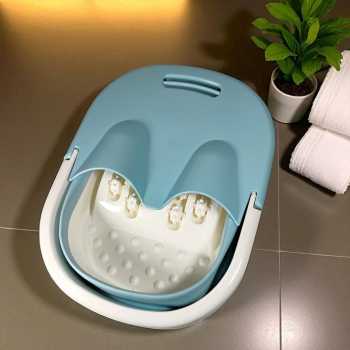 Gambar produk Mrosaa Ember Pijat Kaki Folding Foot Wash Tub SPA Sauna Massage Bucket - 7981