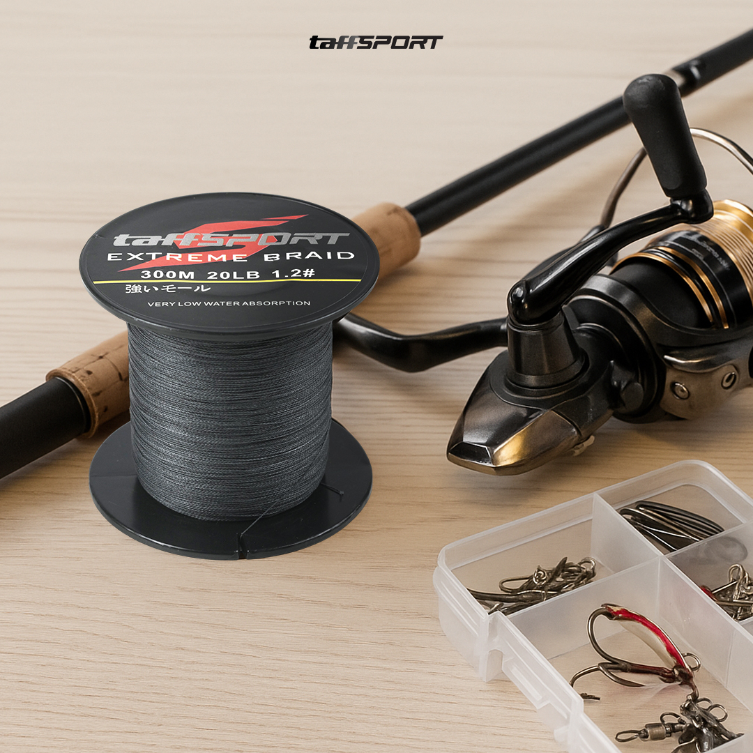 Gambar produk TaffSPORT Senar Benang Tali Pancing Extreme Braid 1.2 300M - FM-PEL