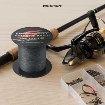 Gambar produk TaffSPORT Senar Benang Tali Pancing Extreme Braid 1.2 300M - FM-PEL