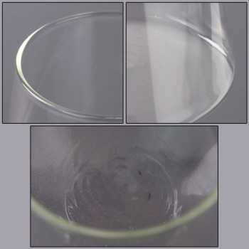 Gambar produk One Two Cups Gelas Kaca Aesthetic Kopi Teh Mountain Shape Glass 360ml - KT010